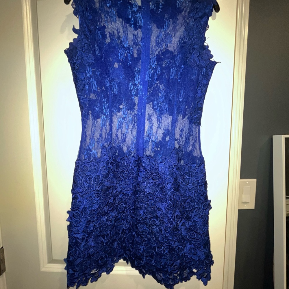Issue New York Blue Lace Dress
